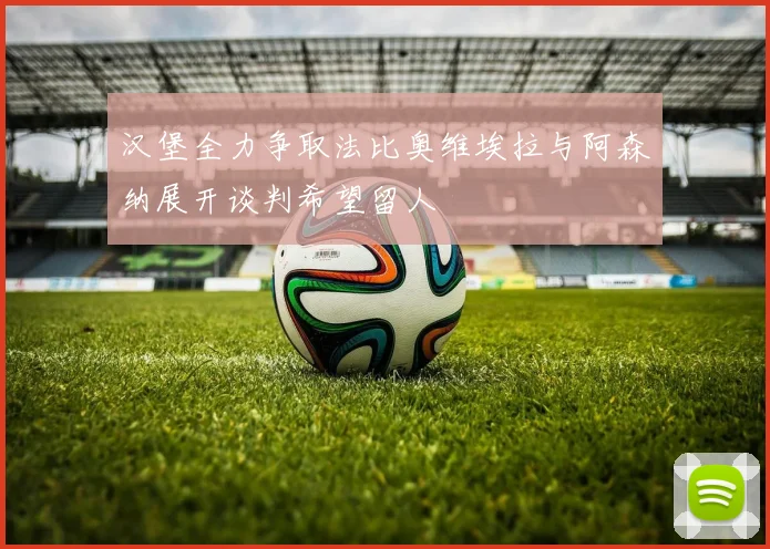 汉堡全力争取法比奥维埃拉与阿森纳展开谈判希望留人